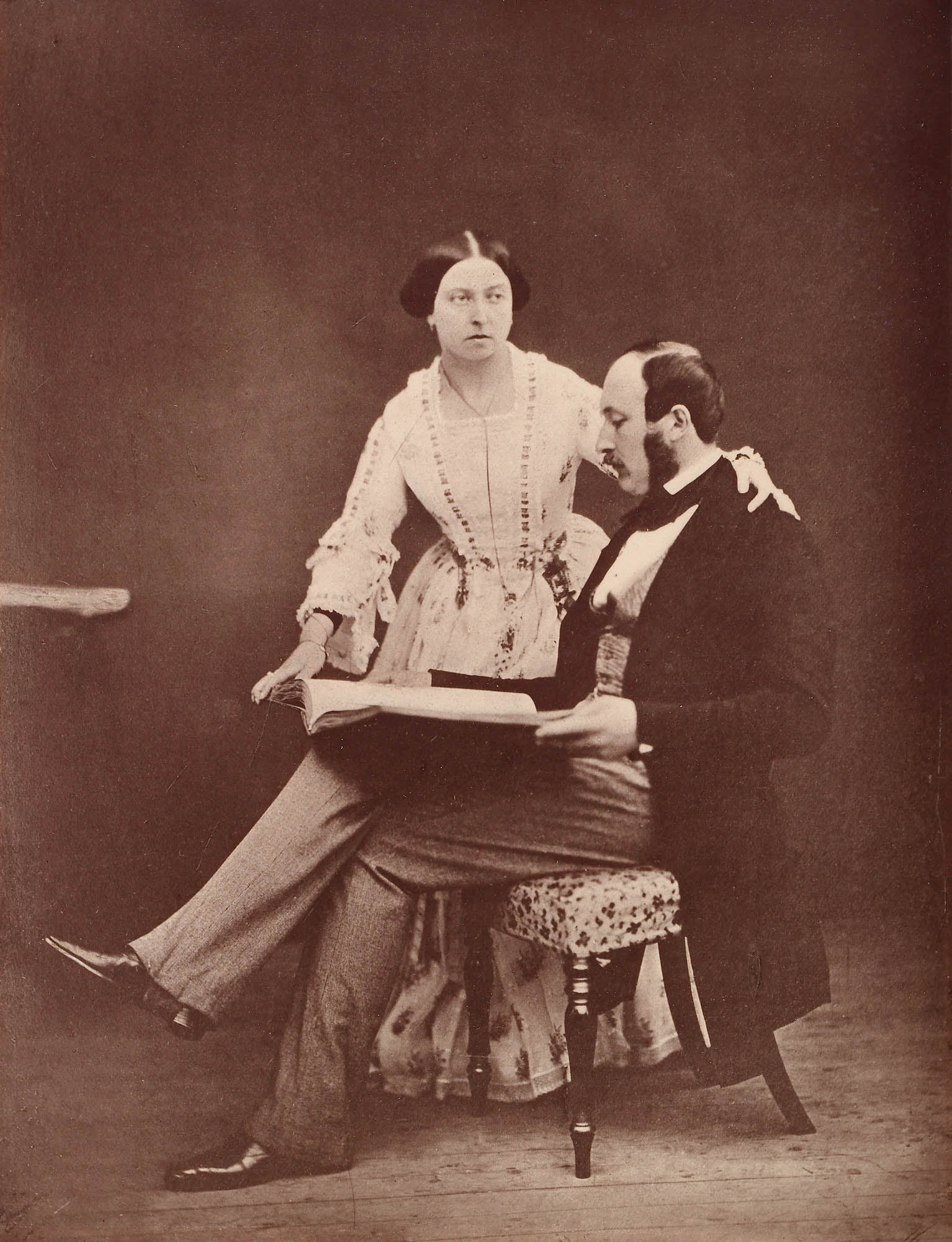 Queen Victoria and Prince Albert, 1854 – costume cocktail